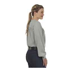 Hollyhocks and Horseshoes Womens Blouse Celadon - Item # 51886