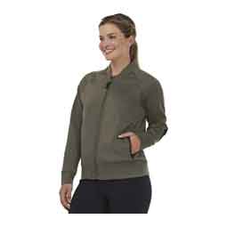 Bits N Crops Womens Bomber Riding Jacket Mink - Item # 51888