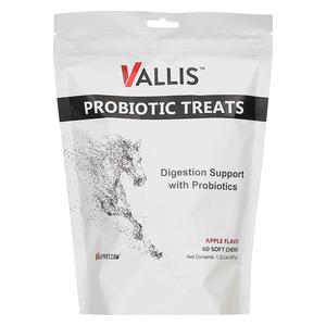 Vallis Probiotic Soft Chew Treats for Horses 60 ct - Item # 51900