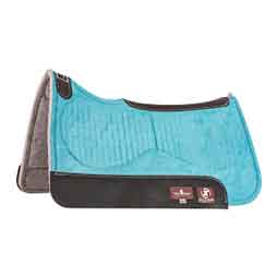 Zone Series 3/4-in Micro Suede Saddle Pad Turquoise - Item # 51921
