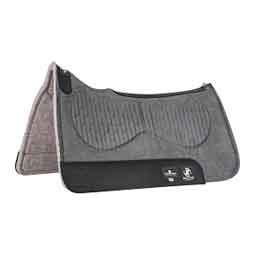 Zone Series 3/4-in Micro Suede Saddle Pad Gray - Item # 51921