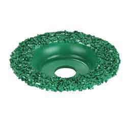 Green "V" Groove Flat Disc 1 ct - Item # 51928
