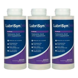 LubriSyn HA Human Joint Formula Grape 3 x 11.5 oz - Item # 51935