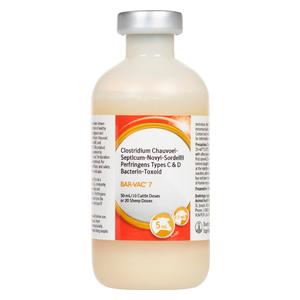 Bar-Vac 7 Injection for Cattle and Sheep 50 ml - Item # 51956