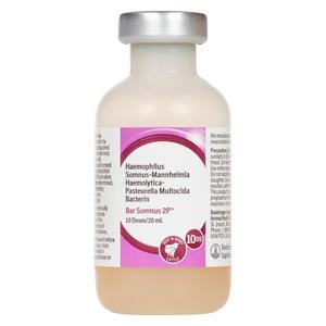 Bar Somnus 2P Injection for Cattle 10 dose - Item # 51958