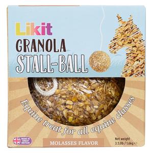 Likit Granola Stall Ball for Horses Molasses - Item # 51983