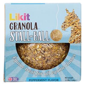 Likit Granola Stall Ball for Horses Peppermint - Item # 51983