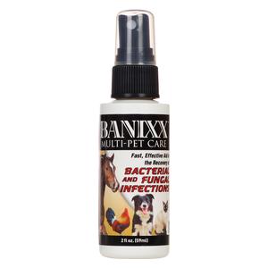Banixx Horse and Pet Care Spray for Fungal and Bacterial Infections 2 oz - Item # 52008