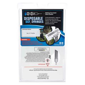 Disposable Charge Fired DCF Syringes with Collared Needles 8 cc x 3/4 in (5 ct) - Item # 52048
