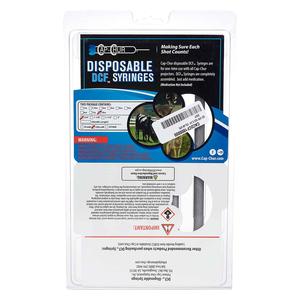 Disposable Charge Fired DCF Syringes with Collared Needles 10 cc x 3/4 in (5 ct) - Item # 52049