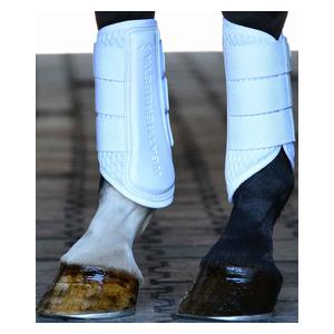 Tough-Tec Mesh Brushing Horse Boots White - Item # 52054