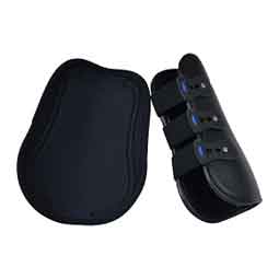 Tough-Tec Pro Open Front Horse Boots Black - Item # 52055