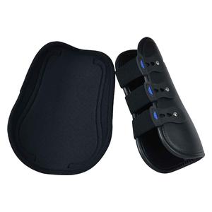 Tough-Tec Pro Open Front Horse Boots Black - Item # 52055