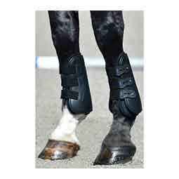 Tough-Tec Pro Open Front Horse Boots Black - Item # 52055
