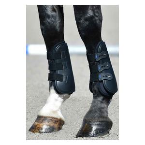Tough-Tec Pro Open Front Horse Boots Black - Item # 52055