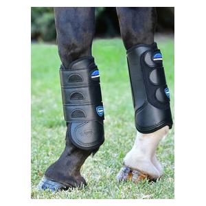 Tough-Tec Eventing Front Horse Boots Black - Item # 52057