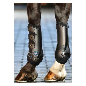Tough-Tec Hard Shell Dressage Horse Boots Black - Item # 52059