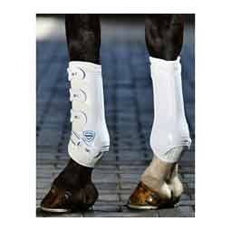Tough-Tec Hard Shell Dressage Horse Boots White - Item # 52059