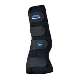 Tough-Tec Turnout Horse Boots Black/Blue - Item # 52061