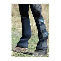 Tough-Tec Turnout Horse Boots Black/Blue - Item # 52061