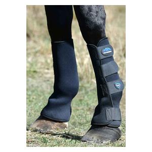 Tough-Tec Turnout Horse Boots Black/Blue - Item # 52061