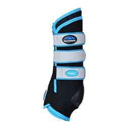 Therapy-Tec Stable Horse Boot Wraps Black/Blue - Item # 52062