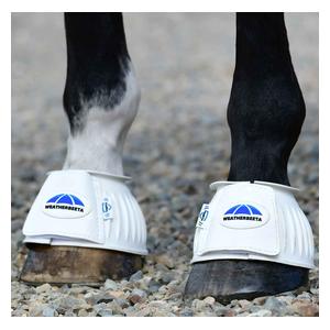 Tough-Tec Prime Rubber Bell Horse Boots White - Item # 52066