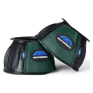 Tough-Tec Prime Rubber Bell Horse Boots Black/Forest - Item # 52066