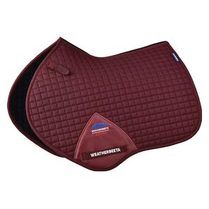 Prime Air-Tec Jump Shaped Horse Saddle Pad Burgundy - Item # 52069