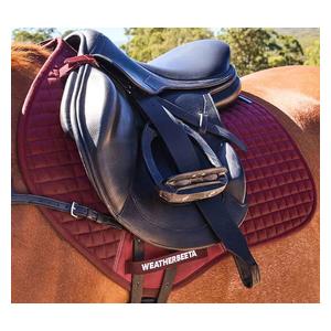 Prime Air-Tec Jump Shaped Horse Saddle Pad Burgundy - Item # 52069