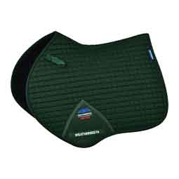 Prime Air-Tec Jump Shaped Horse Saddle Pad Forest Green - Item # 52069
