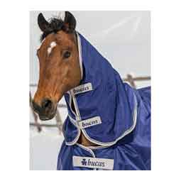 Bucas Atlantic Light Turnout Combi-Neck for Horses Navy - Item # 52123
