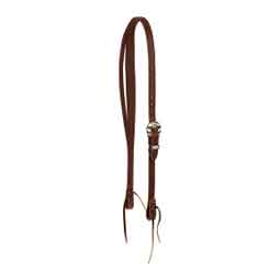 STS Ranch Engraved Buckle 3/4-in Harness Leather Split Ear Horse Headstall Floral - Item # 52129