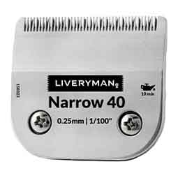 Liveryman A5 Compatible Clipper Blades Narrow 40 1/100 in - Item # 52157