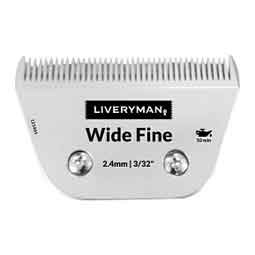 Liveryman A5 Compatible Clipper Blades Wide Fine 3/32 in - Item # 52160