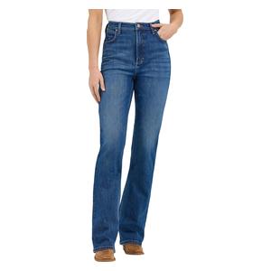 Womens Regular Fit High Rise Bootcut Riding Jeans Lillian - Item # 52169