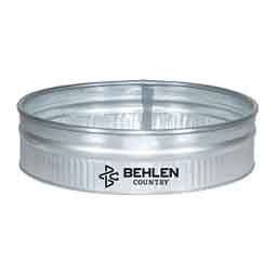 Farmstead Shallow Round Galvanized Stock Tank 90 gallon (4 x 1 ft) - Item # 52186