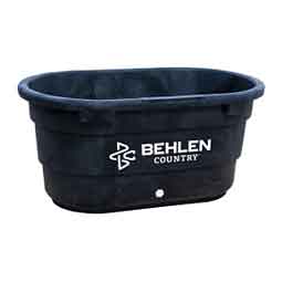 Rigid Poly Stock Tank Black - Item # 52195