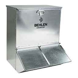 Easy-Feed Galvanized Feeder 2 door (22 in x 20 in x 26 in H) - Item # 52216