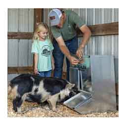 Easy-Feed Galvanized Feeder 2 door (22 in x 20 in x 26 in H) - Item # 52216
