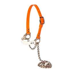 Next Level Chain Sheep and Goat Halter Orange/White - Item # 52231
