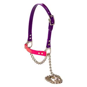 Next Level Chain Sheep and Goat Halter Purple/Pink - Item # 52231