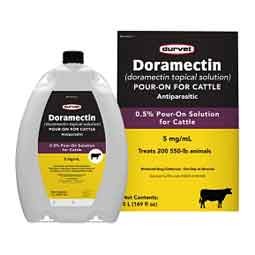 Doramectin Pour-On for Cattle 5 liter - Item # 52304