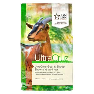 UltraCruz Goat Goat and Sheep Show and Wellness Pellets 25 lb - Item # 52377