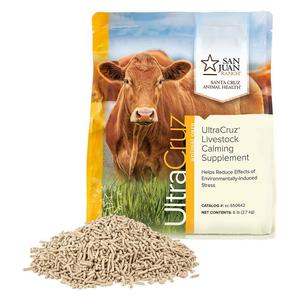 UltraCruz Livestock Calming Pellets for Cattle, Goats, Sheep, and Pigs 6 lb - Item # 52378