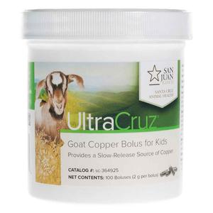 UltraCruz Goat Copper Bolus 2 gm/over 25 lbs (100 ct) - Item # 52384