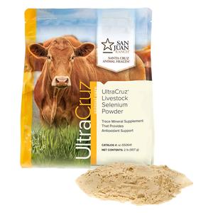 UltraCruz Livestock Selenium Powder for Cattle, Bison, Goats, Llamas and Alpacas 2 lb - Item # 52389