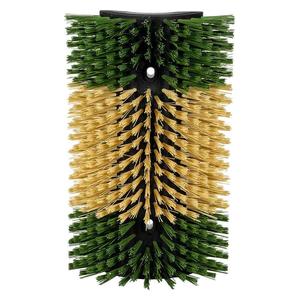 Scratch Brush for Horse and Livestock Pens Green/Tan - Item # 52420