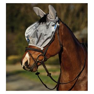 Comfitec Hexi Shield Ride On Horse Fly Mask Silver - Item # 52446