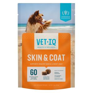 Vet IQ Skin and Coat Chews for Dogs 60 ct - Item # 52464